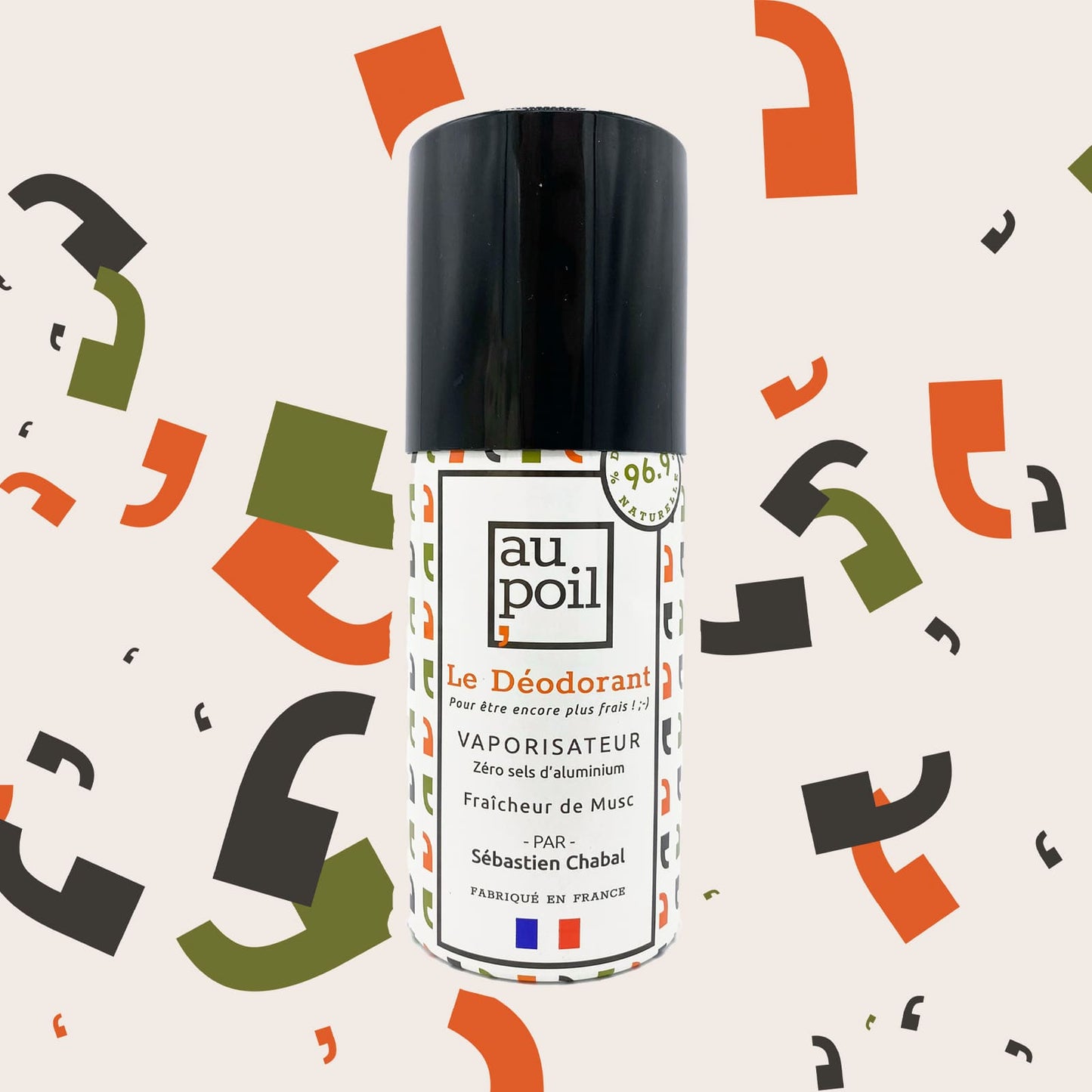 Le Déodorant - Vaporisateur Sans Sel d'Aluminium