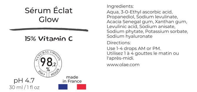 Sérum « Éclat, glow »
